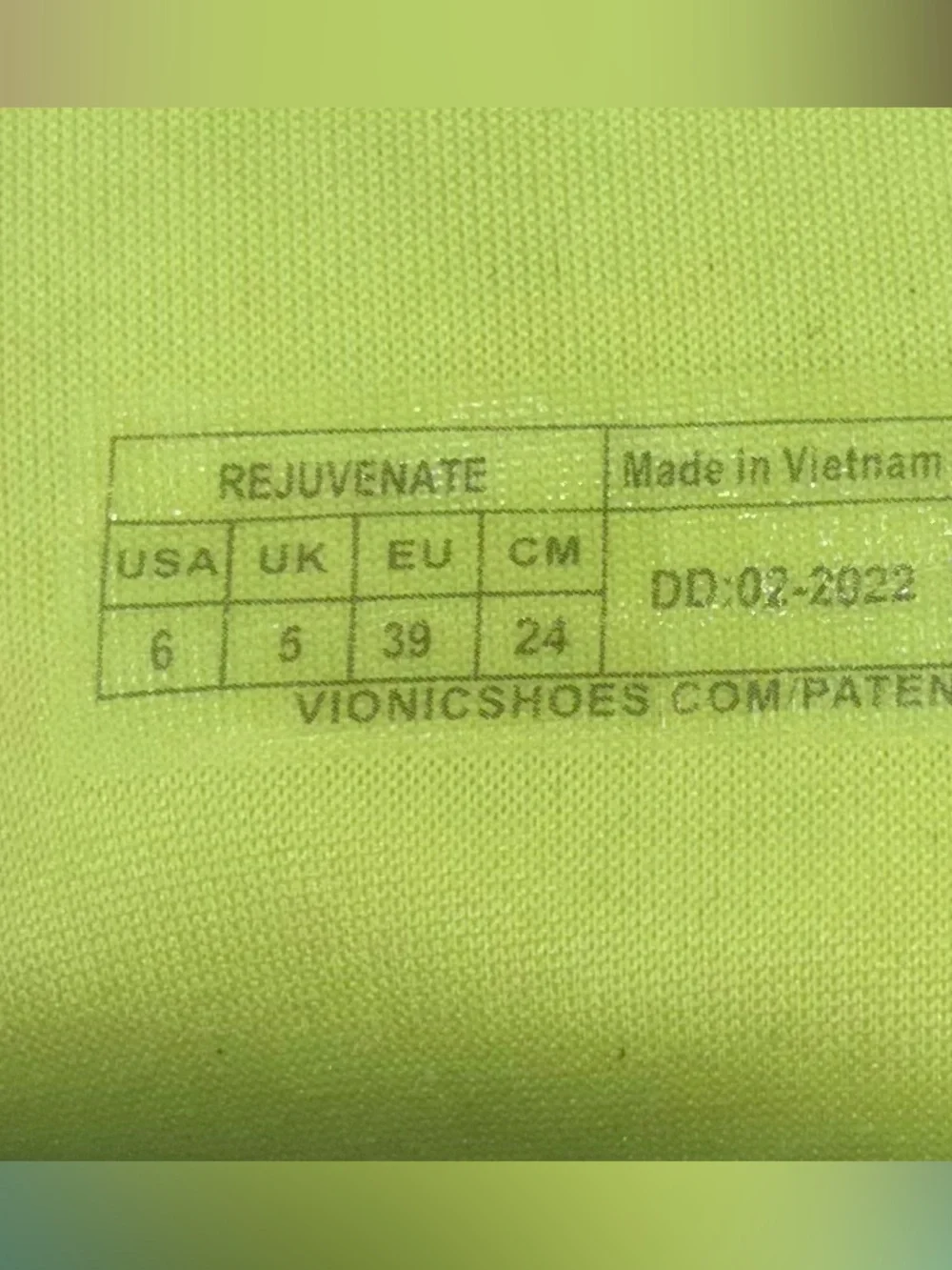 Vionic rejuvenate unisex